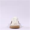 Gola Viper Leather Gumsole Retro Trainer - Off-White Bone Otter